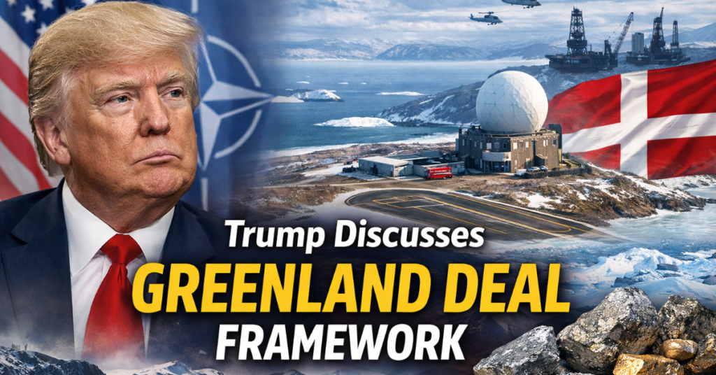 U.S. Explores Greenland Deal: Trump and NATO discuss Arctic strategy and Greenland’s mineral resources