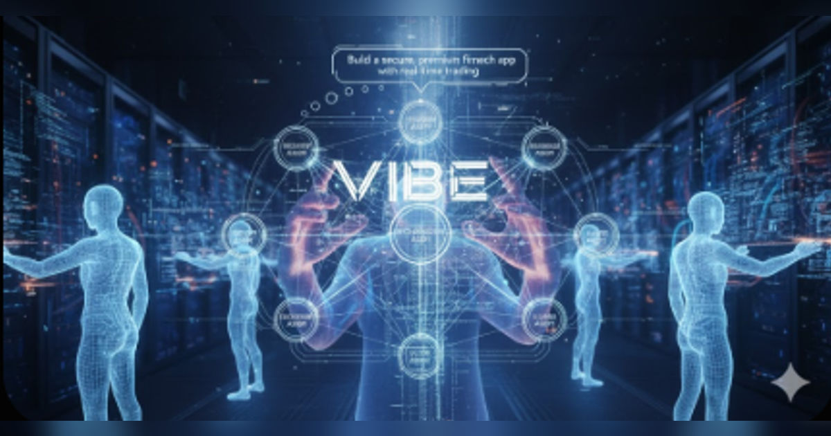 Vibe coding workflow using agentic AI and multi-agent systems in software development