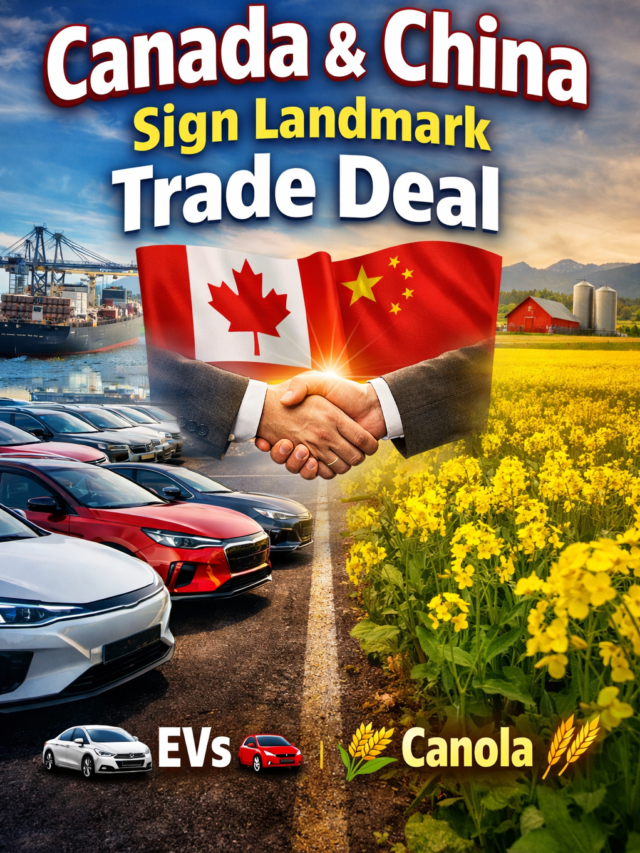 Canada & China Sign Landmark Trade Deal
