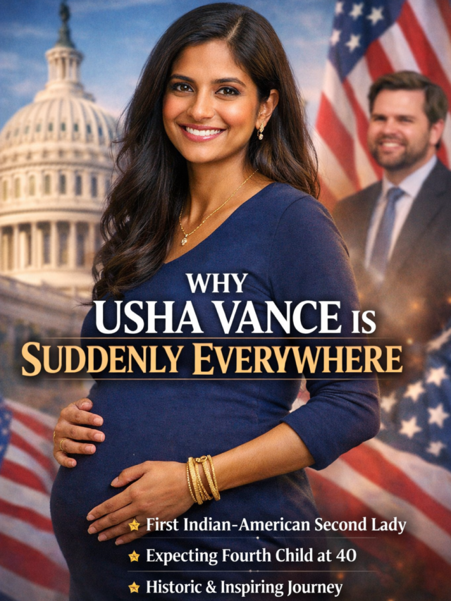 Usha Vance: Age, Pregnancy & Historic Role as Second Lady