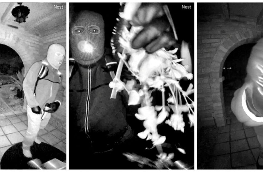 Police-released surveillance image showing a masked individual identified as a person of interest in the Nancy Guthrie disappearance investigation