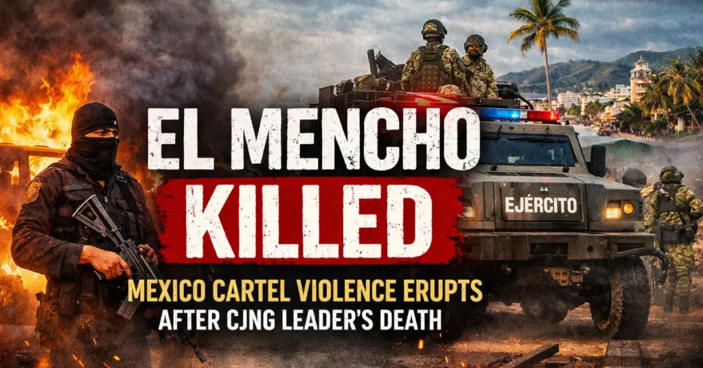 El Mencho Killed after Mexican military operation as cartel violence erupts in Jalisco