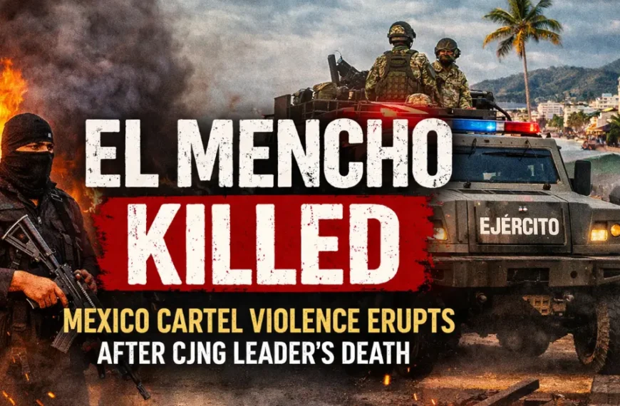El Mencho Killed after Mexican military operation as cartel violence erupts in Jalisco