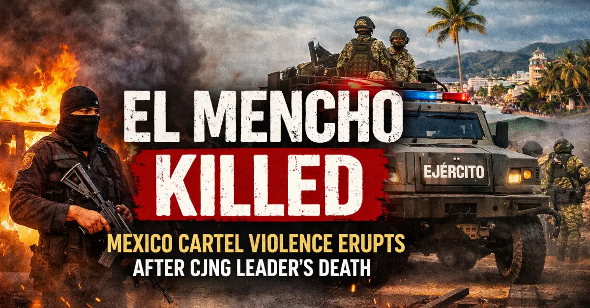 El Mencho Killed after Mexican military operation as cartel violence erupts in Jalisco