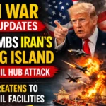 US bombs Iran Kharg Island oil hub during Iran war live updates as Iran threatens to strike oil facilities