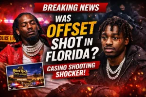 Rapper Offset rumored shot outside Florida casino as viral news spreads about Hard Rock incident involving hip hop artists