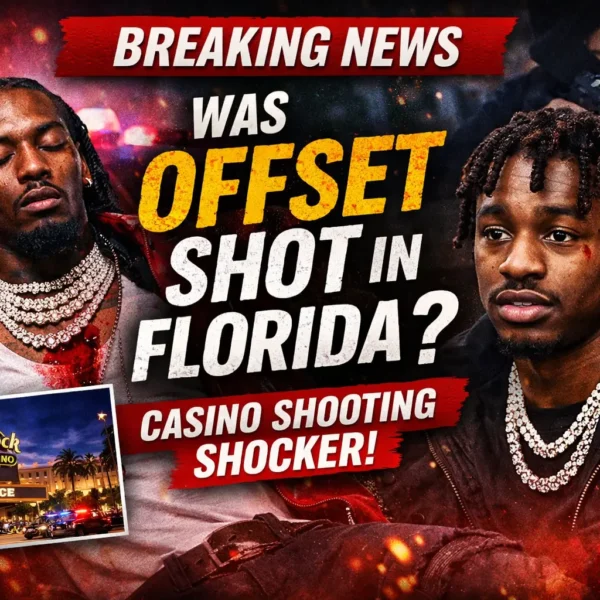 Rapper Offset rumored shot outside Florida casino as viral news spreads about Hard Rock incident involving hip hop artists