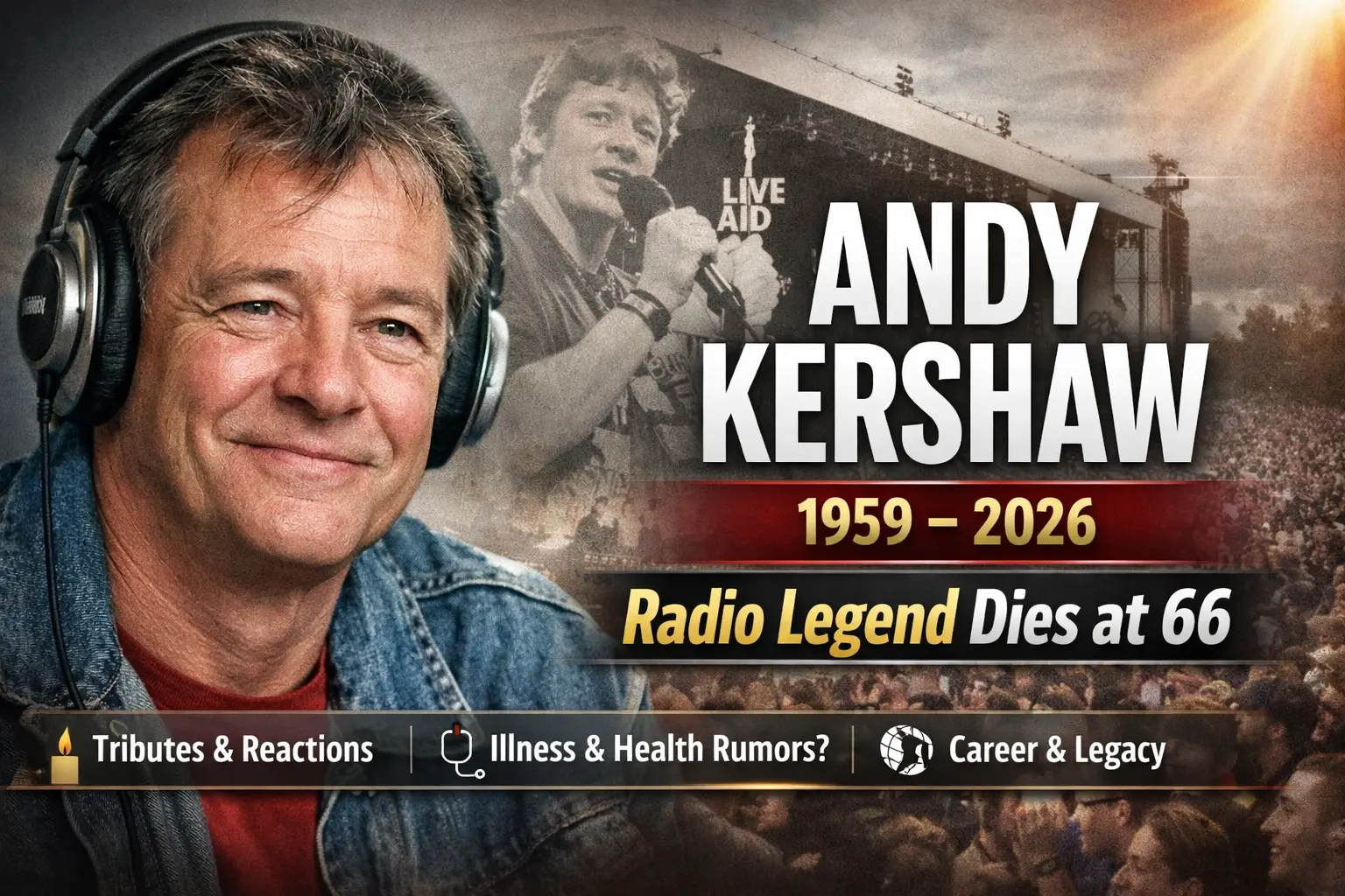 Andy Kershaw Death News 2026: Tributes, Career Legacy, Health Rumors & What We Know About His Illness