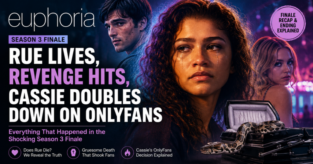 The Euphoria Season 3 finale became one of the biggest trending topics in the United States after fans were left asking: Does Rue die? Is this the final season? What really happened in the ending?