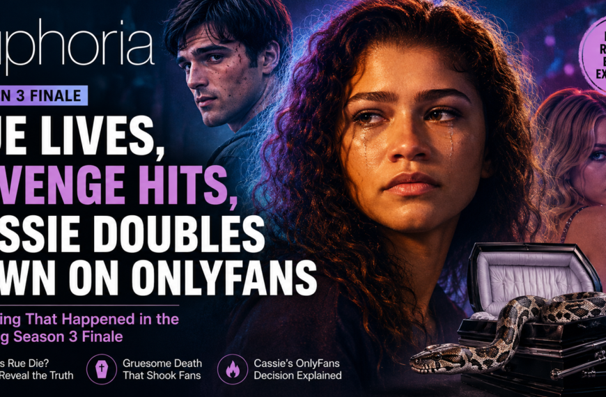 The Euphoria Season 3 finale became one of the biggest trending topics in the United States after fans were left asking: Does Rue die? Is this the final season? What really happened in the ending?